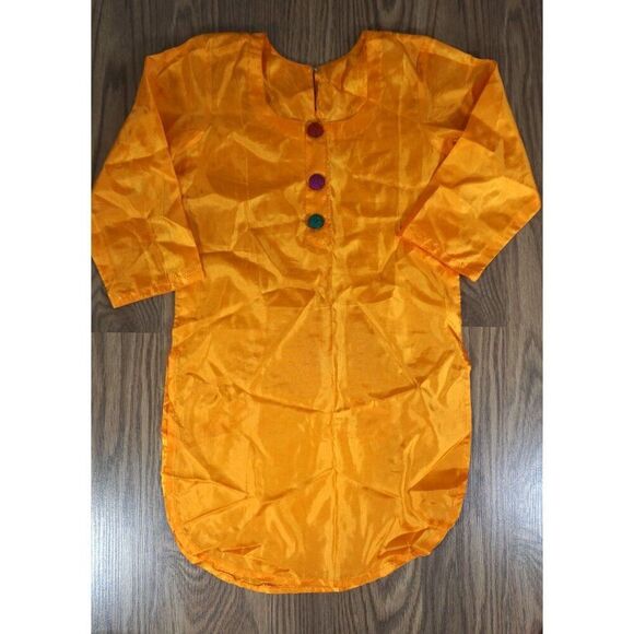 Girls Patiala Salwar Kameez & Vest, Bust 28 - Picture 3 of 10
